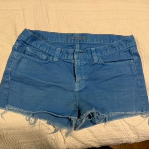 J Brand Blue Bonnet Cut Off Denim Shorts Size: 29 - Picture 2 of 9